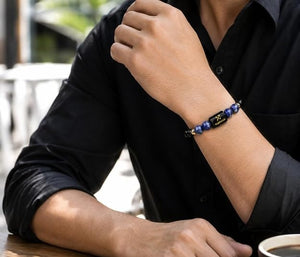 Sagittarius (Dhanu Rashi) Zodiac Crystal Bracelet for Men & Women
