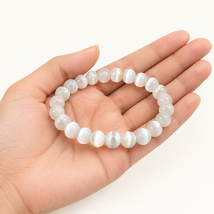 Selenite Bracelet- “Cleanse Your Energy, Calm Your Soul”