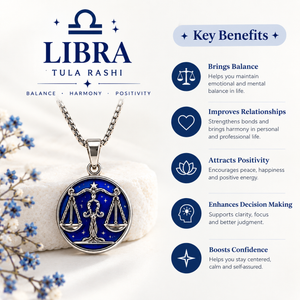 Libra Harmony Pendant – तुला राशि
