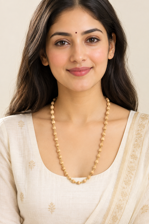 Tulsi Shree Bhakti Set | Golden Capping Tulsi Mala & Bageshwar Tulsi Mala