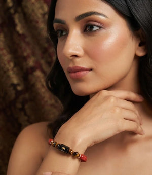 Aries Warrior Combo – मेष राशि Bracelet & Pendant