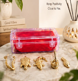 Panchdhatu Style Vaastu Pujan Set | Traditional Vastu Decorative Items