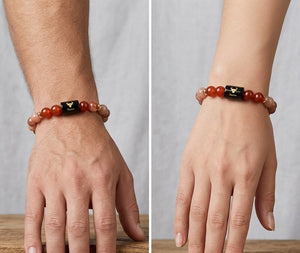 Taurus (वृषभ राशि) Zodiac Crystal Bracelet for Men & Women