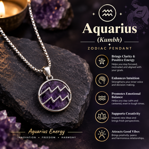 Aquarius Vision Pendant – कुंभ राशि