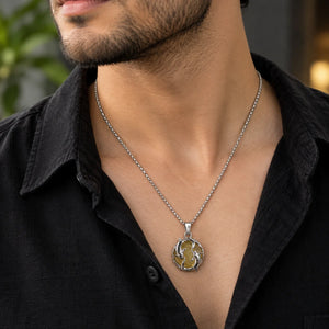 Pisces Ocean Harmony Combo – मीन राशि Bracelet & Pendant
