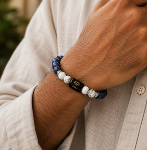 Libra (तुला राशि) Zodiac Crystal Bracelet for Men & Women