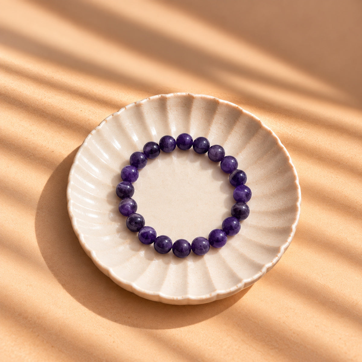 Amethyst Bracelet-“Embrace Spiritual Calm and Confidence"