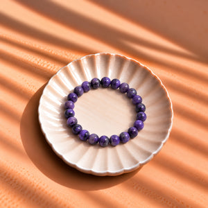 Charoite Bracelet- “The Stone of Spiritual Strength”