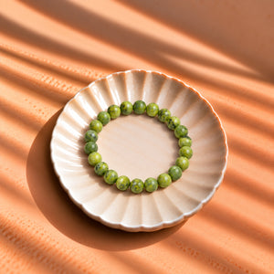 Chrysoprase Crystal Beads Bracelet Jewellery