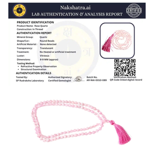 Love & Harmony Crystal Set – Rose Quartz Bracelet & Mala for Positive Energy