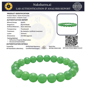 Luck & Wealth Crystal Duo – Green Aventurine & Dhanyog Metal Bracelets