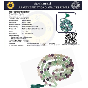 Clarity & Focus Crystal Duo – Fluorite Bracelet & Mala