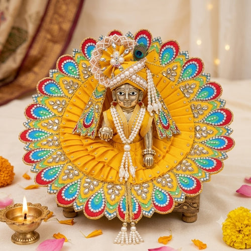 Kanha Shringar Royal Festive Poshak for Laddu Gopal Ji