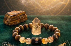 Leo (सिंह राशि) Zodiac Crystal Bracelet for Men & Women | Astrology Bracelet