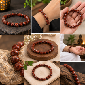 Carnelian Crystal Bracelet for Confidence, Motivation & Positive Energy