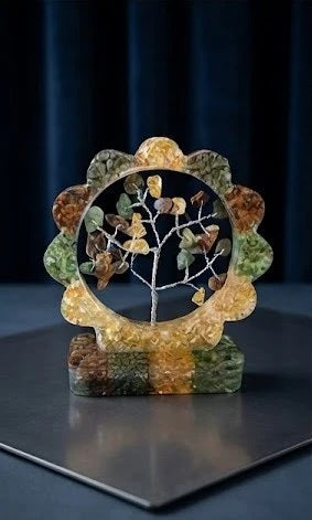 Money Magnet Orgonite Tree | Crystal Gemstone Tree