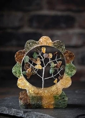 Money Magnet Orgonite Tree | Crystal Gemstone Tree
