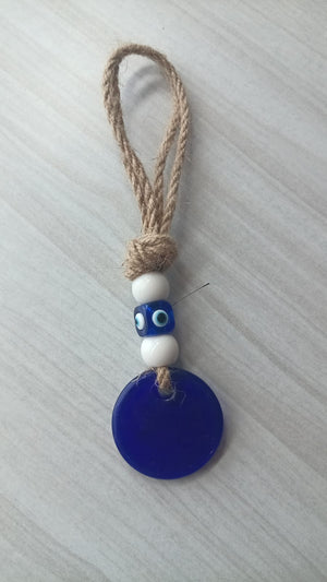 Blue Multi Evil Eye Hanging Wall Decor for Vastu & Protection