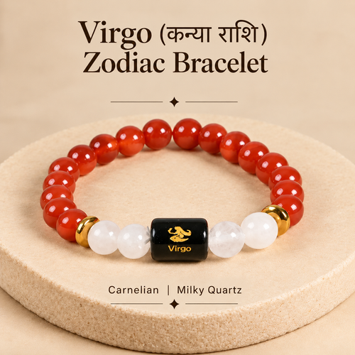 Virgo  Kanya Rashi Bracelet – Zodiac Sign Beaded Jewellery
