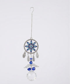 Stone Evil Eye Hanging for Nazar Protection & Spiritual Home Decor