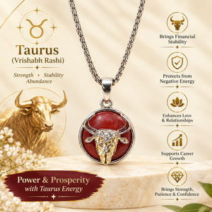 Taurus Earth Harmony Pendant – वृषभ राशि