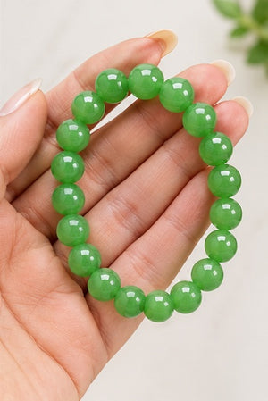 Green Aventurine Crystal Beads Bracelet