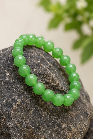 Green Aventurine Crystal Beads Bracelet