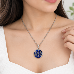 Libra Harmony Pendant – तुला राशि
