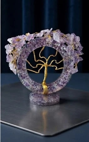 Amethyst Polished Crystal Gemstone Tree | Natural Amethyst Tree