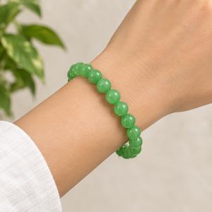 Green Aventurine Crystal Beads Bracelet