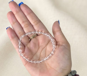 Clear Quartz Bracelet- “Master Healer” in crystal healing