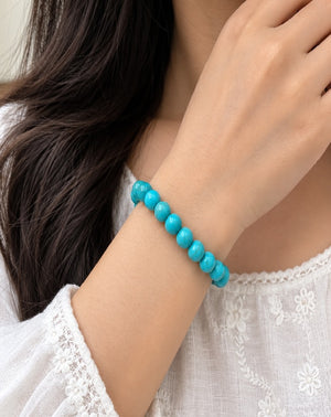 Protection & Clear Communication Crystal Duo – Turquoise Bracelet & Mala