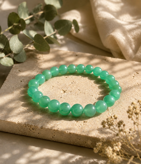 Green Aventurine Bracelet- “Stone of Opportunity”