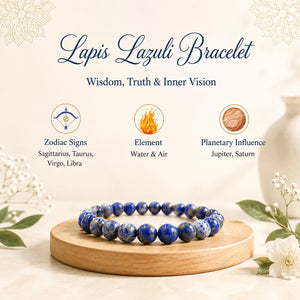 Lapis Lazuli Bracelet- Elevate your style and spirit