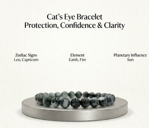 Cat's Eye Crystal Beads Bracelet Jewellery