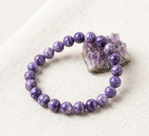 Charoite Bracelet- “The Stone of Spiritual Strength”