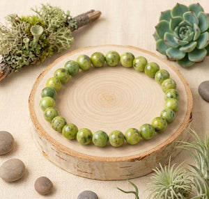 Chrysoprase Crystal Beads Bracelet Jewellery