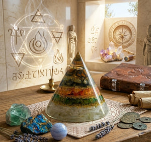 Dhan Yog Cone Pyramid for Vastu Wealth Success and Abundance Decor