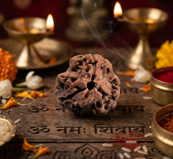3 Mukhi Nepali Rudraksha
