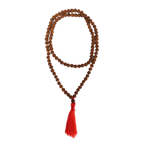7 Mukhi Indonesian Rudraksha Mala 108 Beads