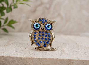 Magnetic Owl Decor for Wealth, Wisdom & Good Luck