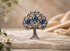 Evil Eye Tree with Magnet for Nazar Protection & Feng Shui Decor