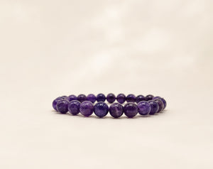 Amethyst Bracelet-“Embrace Spiritual Calm and Confidence"