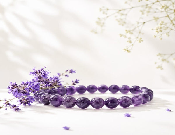 Amethyst Bracelet-“Embrace Spiritual Calm and Confidence"