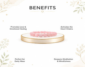 Rose Quartz Bracelet- “Stone of Love”
