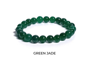 Green Jade Bracelet- Harmony, Prosperity & Emotional Balance