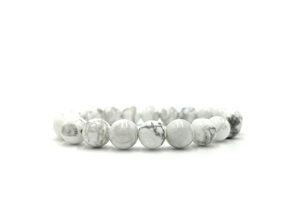 Howlite Bracelet-“Stone of Calmness, Patience & Inner Peace"