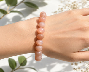 Sunstone Crystal Beads Bracelet