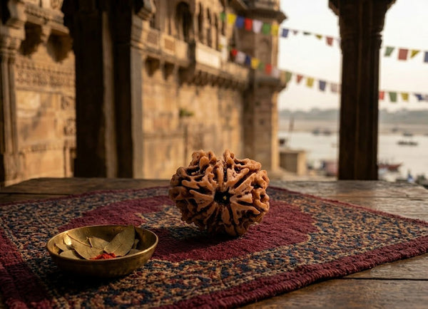 9 Mukhi Nepali Rudraksha