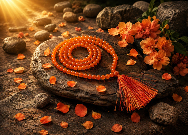 Carnelian Mala